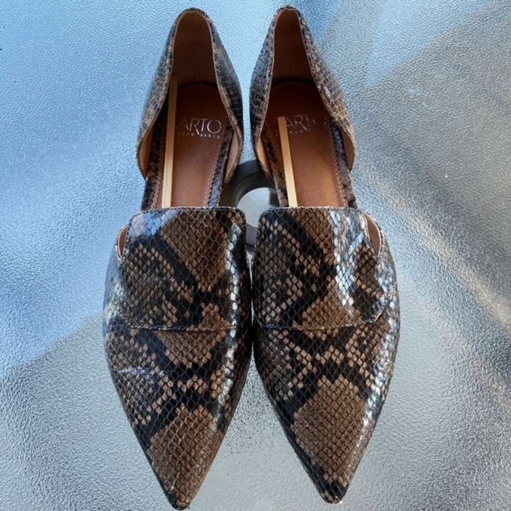 Women's Franco Sarto Snake Skin Dress Shoes